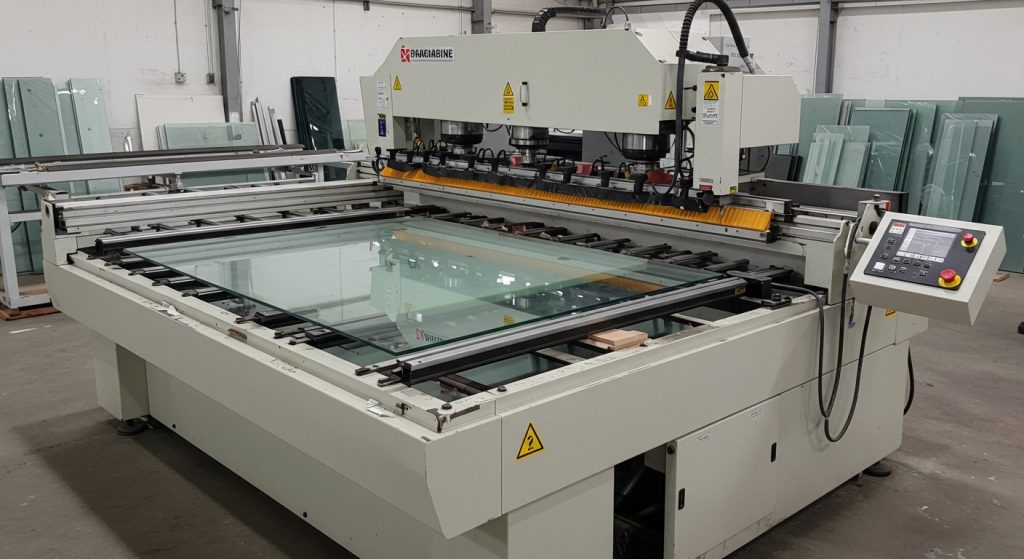 CNC glass beveling machine