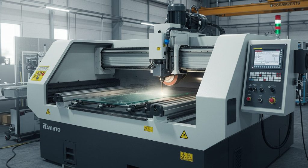 CNC glass grinding machine