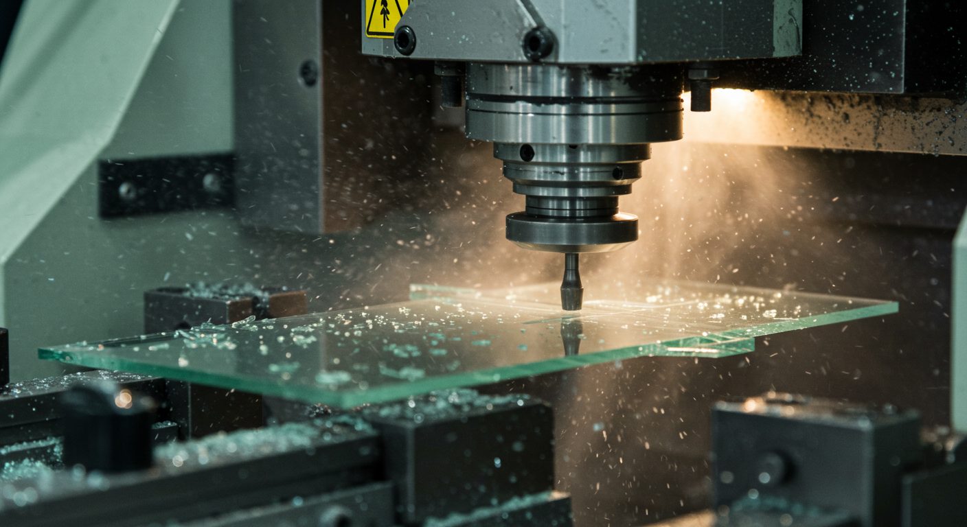 CNC glass grinding machine