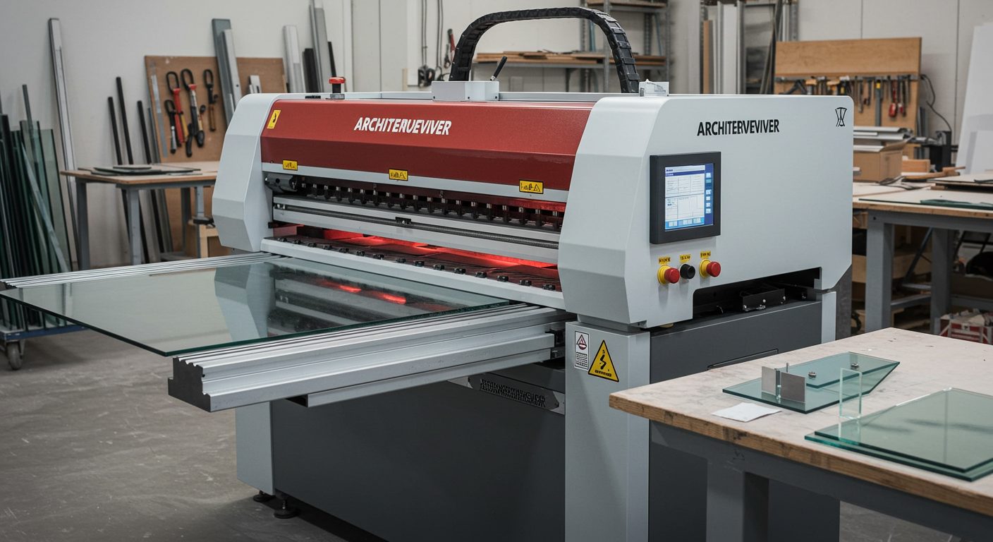 architectural glass beveling machine