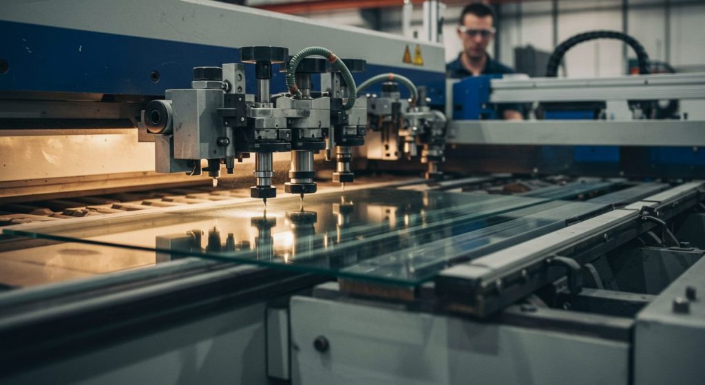 automatic glass beveling machine
