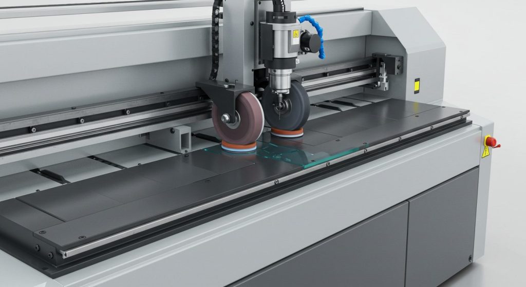 cnc glass edge polishing machine