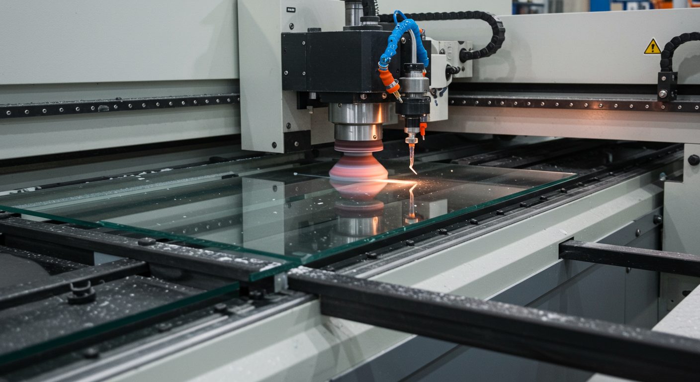 cnc glass edge polishing machine