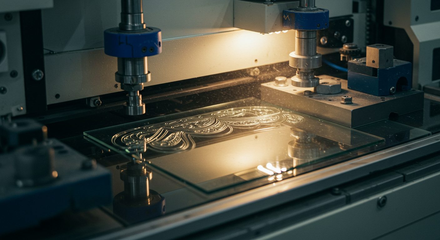 decorative glass beveling machine