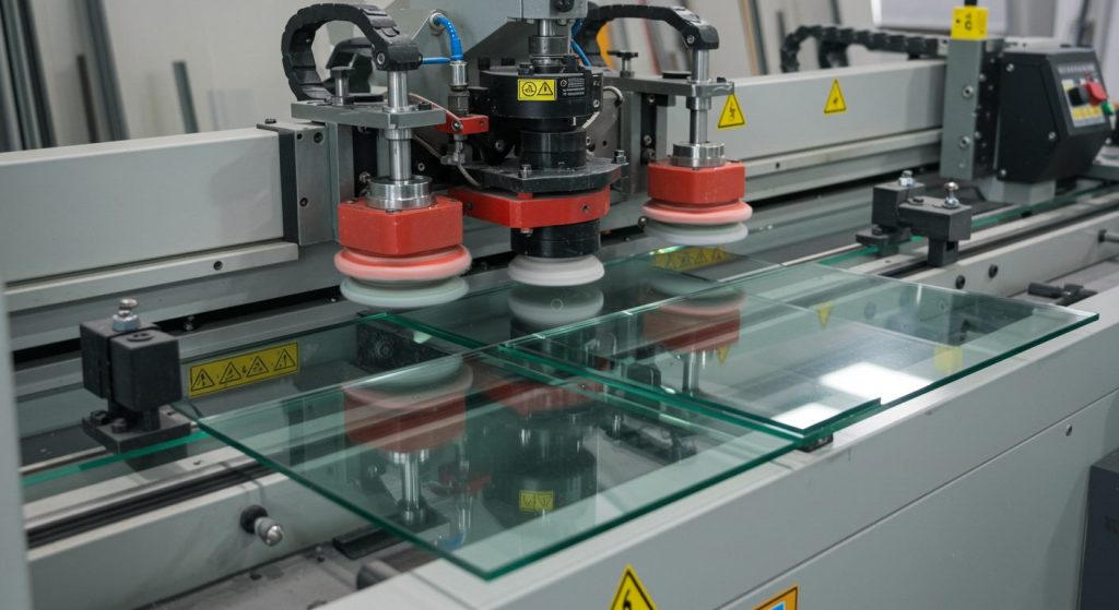 glass beveling and polishing machine