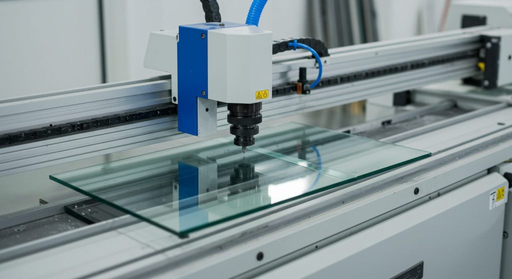 glass door beveling machine
