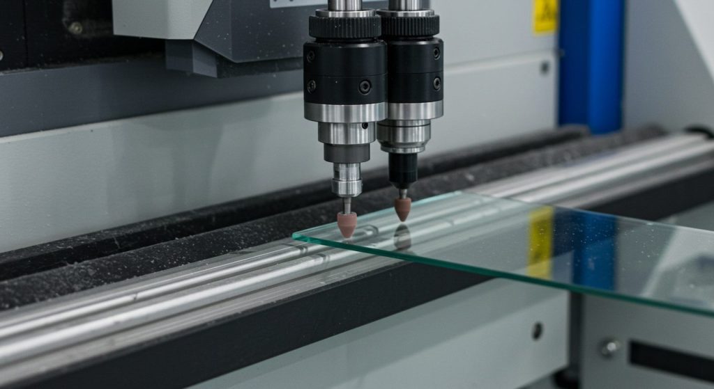 glass edge finishing machine
