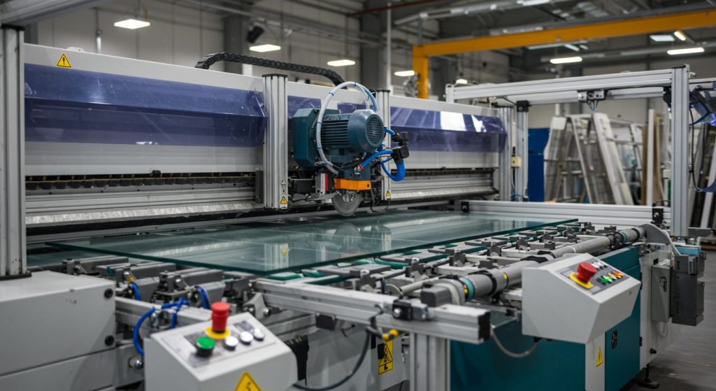 glass edge trimming machine