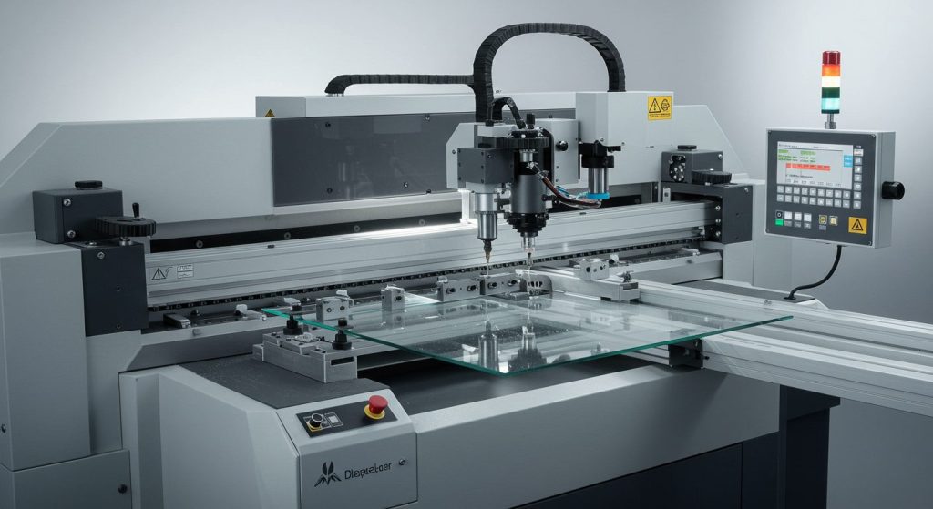 glass furniture beveling machine