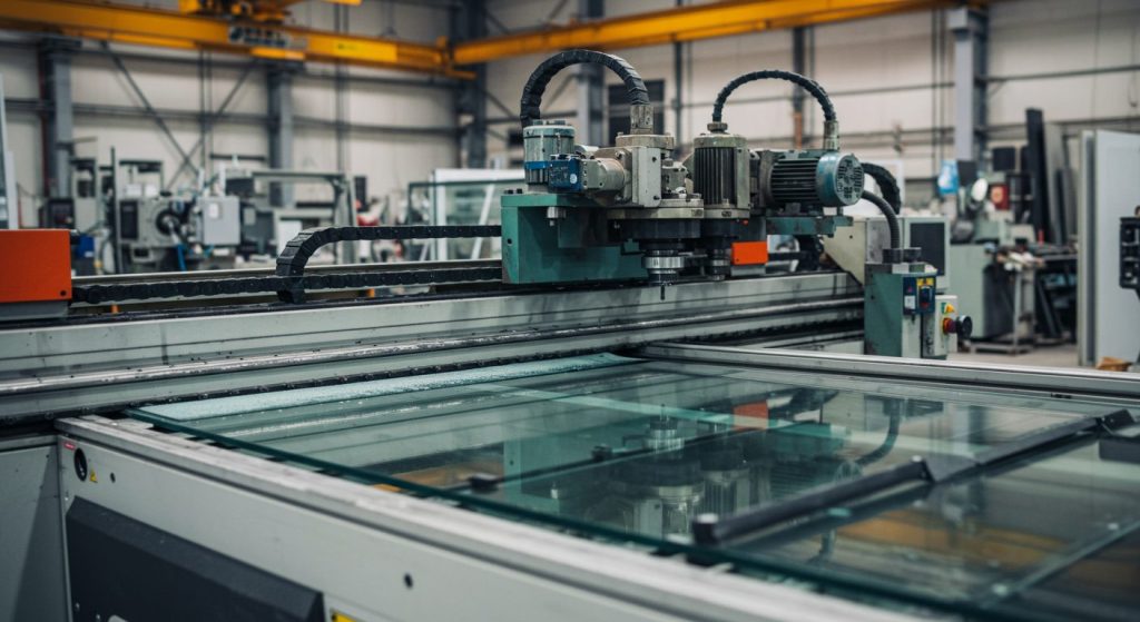glass window beveling machine
